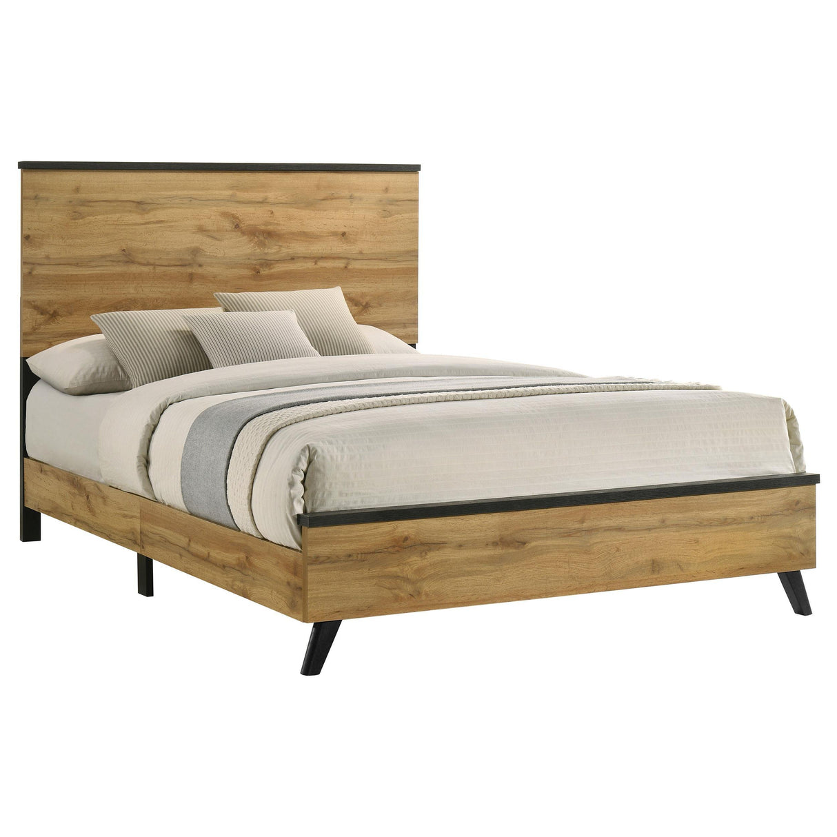 Kaywood Natural Pine 51-inch Full Panel Bed by Coaster at Eve Furniture