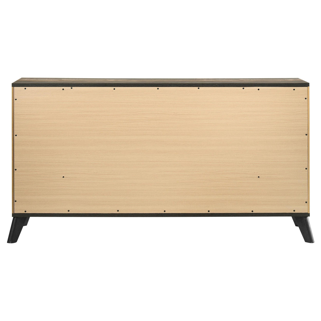 Kaywood Natural Pine 6-drawer Dresser Cabinet by Coaster at Eve Furniture