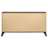 Kaywood Natural Pine 6-drawer Dresser Cabinet by Coaster at Eve Furniture