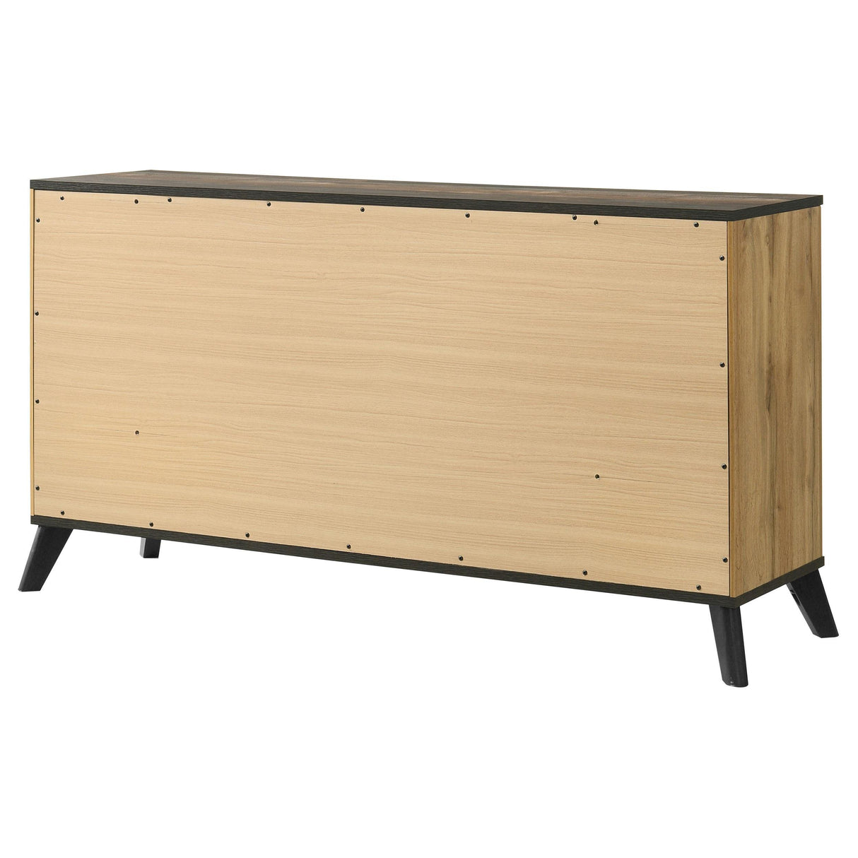 Kaywood Natural Pine 6-drawer Dresser Cabinet by Coaster at Eve Furniture