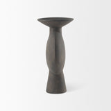 Kaz 6.7L x 5.5W x 11.2H Earthy Brown Ceramic Vase by Mercana at Eve Furniture
