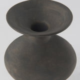 Kaz 6.7L x 5.5W x 11.2H Earthy Brown Ceramic Vase by Mercana at Eve Furniture