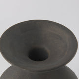 Kaz 6.7L x 5.5W x 11.2H Earthy Brown Ceramic Vase by Mercana at Eve Furniture