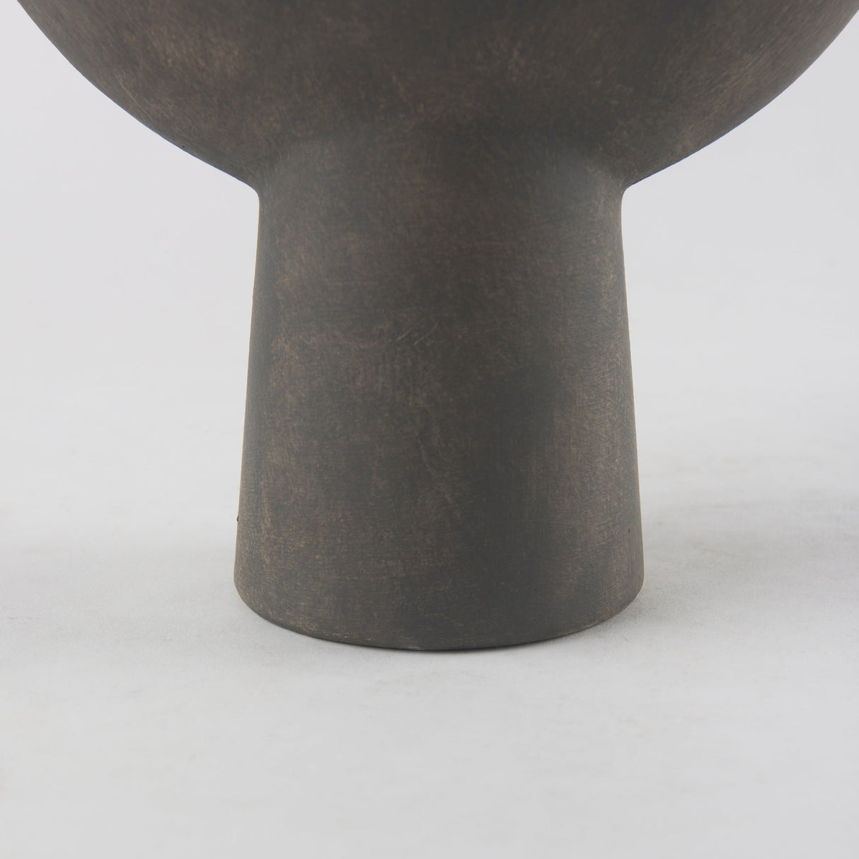 Kaz 8.3L x 3.9W x 16.7H Earthy Brown Ceramic Vase by Mercana at Eve Furniture