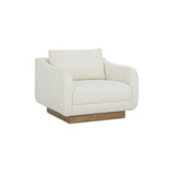 Keane Cream Lounge Chair by Moe's Home at Eve Furniture