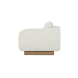 Keane Cream Lounge Chair by Moe's Home at Eve Furniture
