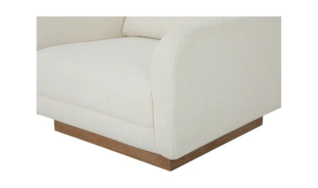Keane Lounge Chair Cream by Moe's Home at Eve Furniture