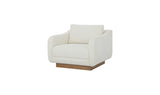 Keane Lounge Chair Cream by Moe's Home at Eve Furniture
