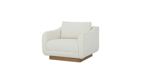 Keane Lounge Chair Cream by Moe's Home at Eve Furniture