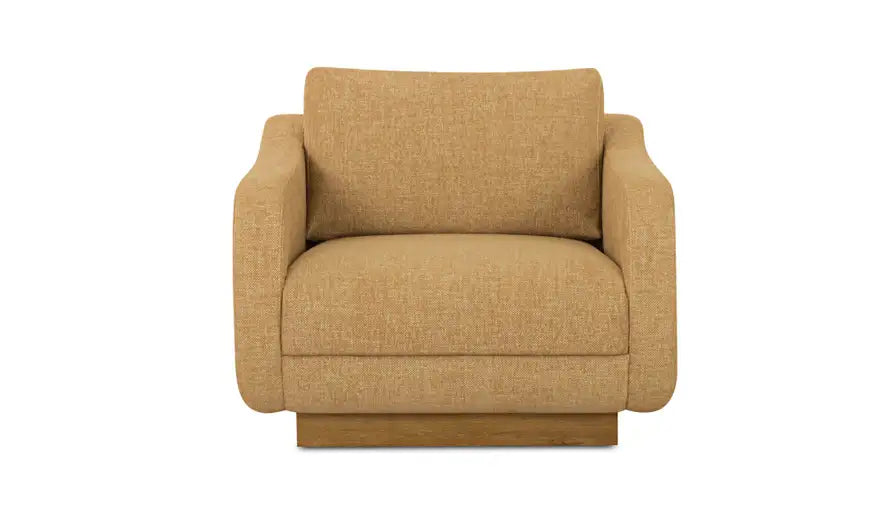 Keane Lounge Chair Ochre by Moe's Home at Eve Furniture