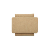 Keane Ochre Lounge Chair by Moe's Home at Eve Furniture