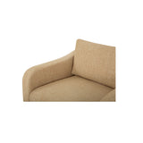 Keane Ochre Lounge Chair by Moe's Home at Eve Furniture