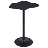 Keanu Pedestal Black Cloud-Shaped Top Bar Table by Coaster at Eve Furniture