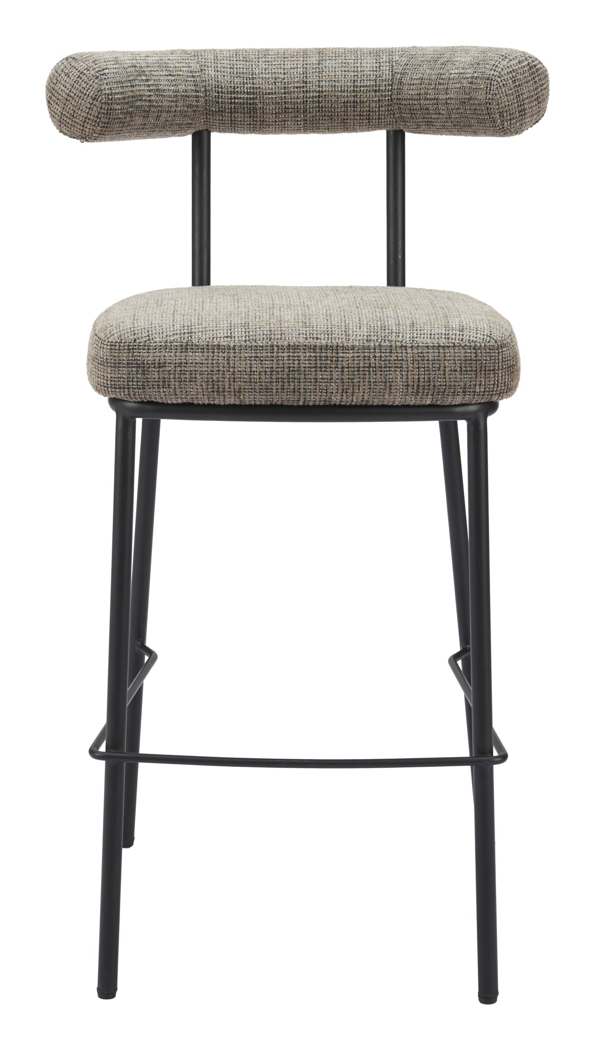 Kede Green Tweed Barstool by Zuomod at Eve Furniture