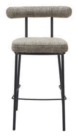 Kede Green Tweed Barstool by Zuomod at Eve Furniture
