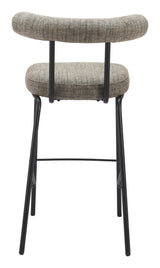 Kede Green Tweed Barstool by Zuomod at Eve Furniture
