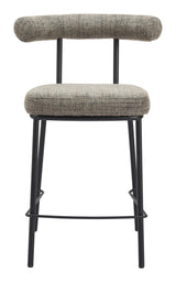Kede Green Tweed Counter Stool by Zuomod at Eve Furniture