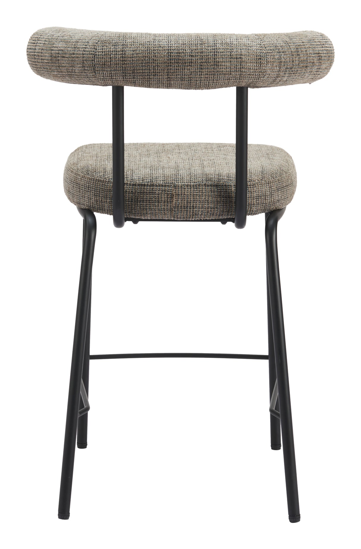 Kede Green Tweed Counter Stool by Zuomod at Eve Furniture