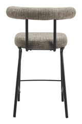 Kede Green Tweed Counter Stool by Zuomod at Eve Furniture