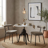 Kede Green Tweed Dining Chair (Set of 2) by Zuomod at Eve Furniture