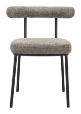 Kede Green Tweed Dining Chair (Set of 2) by Zuomod at Eve Furniture