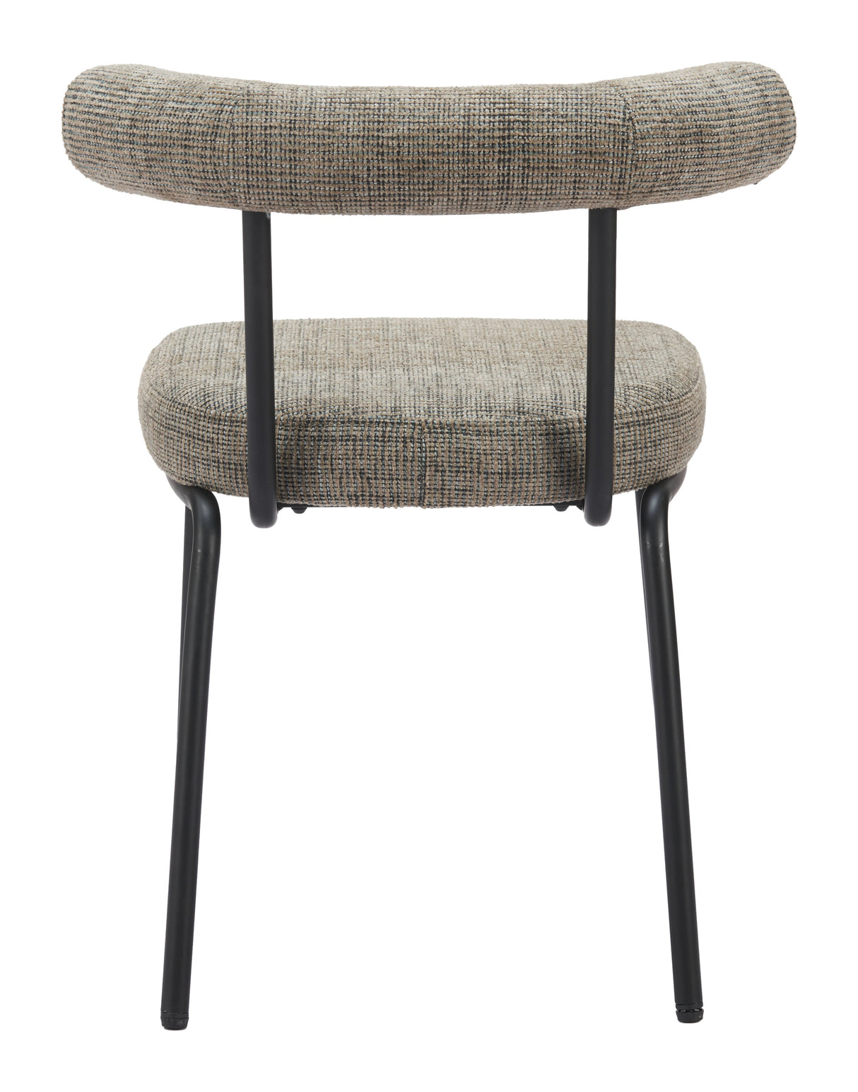 Kede Green Tweed Dining Chair (Set of 2) by Zuomod at Eve Furniture