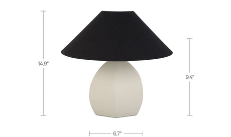 Keeley Table Lamp White by Moe's Home at Eve Furniture