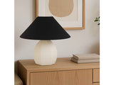 Keeley White Table Lamp by Moe's Home at Eve Furniture