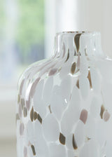 Keelton White/Taupe/Pink Vase