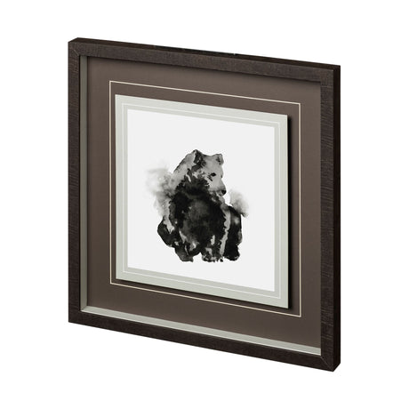 Keemun by Kristine Hegre a Hand Embellished Textured Framed Art Print Matted under Glass by Mercana at Eve Furniture
