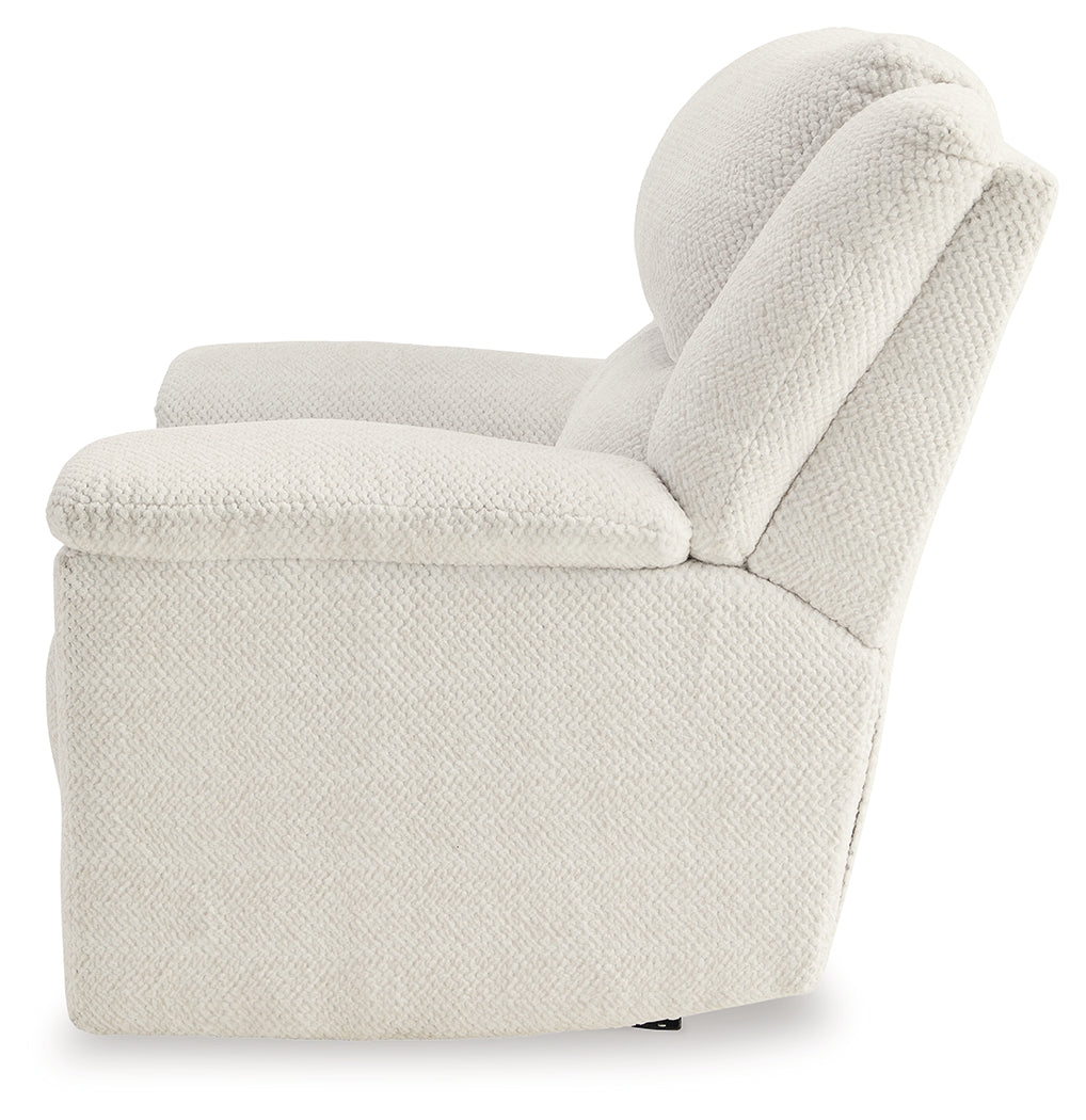 Keensburg Linen Oversized Power Recliner