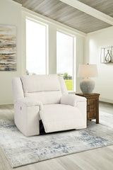 Keensburg Linen Oversized Power Recliner