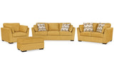 Keerwick Sofa, Loveseat, Oversized Chair and Ottoman by Ashley at Eve Furniture