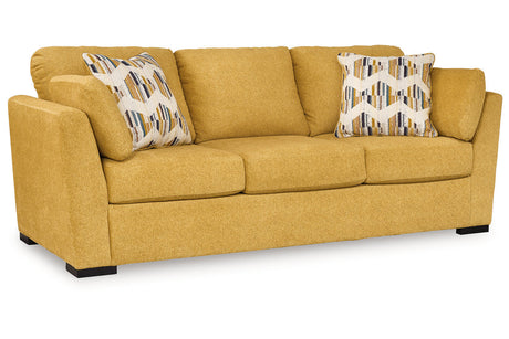 Keerwick Sunflower Living Room Set by Ashley at Eve Furniture