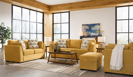 Keerwick Sunflower Living Room Set by Ashley at Eve Furniture