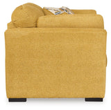 Keerwick Sunflower Loveseat by Ashley at Eve Furniture