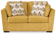 Keerwick Sunflower Loveseat by Ashley at Eve Furniture