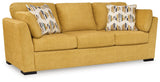Keerwick Sunflower Sofa by Ashley at Eve Furniture