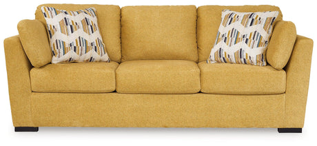 Keerwick Sunflower Sofa by Ashley at Eve Furniture