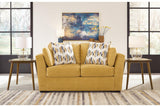 Keerwick Sunflower Sofa & Loveseat by Ashley at Eve Furniture