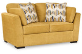 Keerwick Sunflower Sofa & Loveseat by Ashley at Eve Furniture