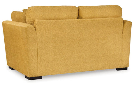 Keerwick Sunflower Sofa & Loveseat by Ashley at Eve Furniture