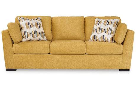 Keerwick Sunflower Sofa & Loveseat by Ashley at Eve Furniture