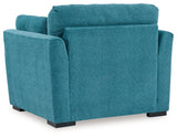 Keerwick Teal Oversized Chair