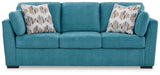 Keerwick Teal Sofa by Ashley at Eve Furniture