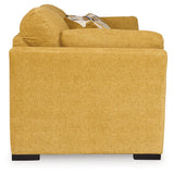 Keerwick Sunflower Sofa, Loveseat, Oversized Chair and Ottoman by Ashley at Eve Furniture