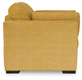 Keerwick Sunflower Sofa, Loveseat, Oversized Chair and Ottoman by Ashley at Eve Furniture