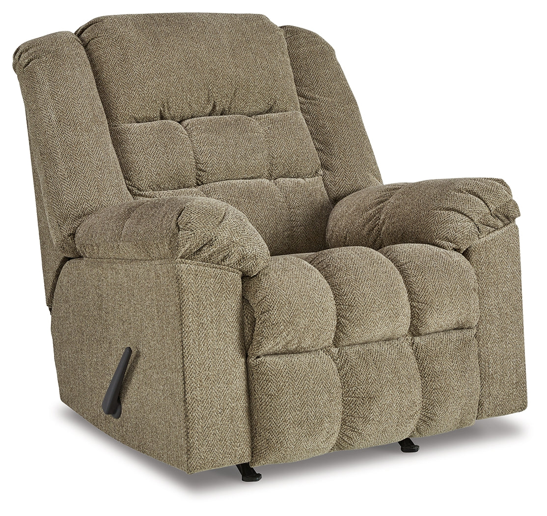 Kegler Briar Recliner by Ashley at Eve Furniture