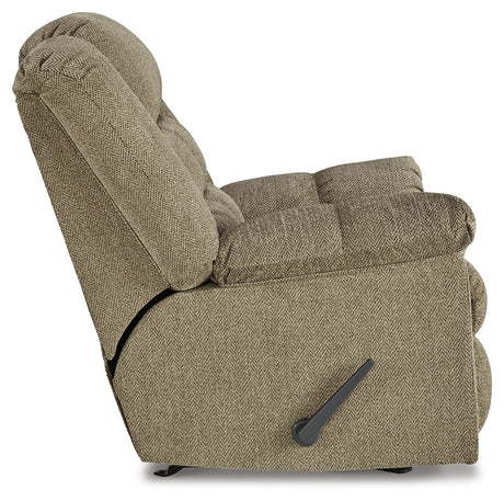Kegler Briar Recliner by Ashley at Eve Furniture