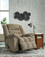 Kegler Briar Recliner by Ashley at Eve Furniture